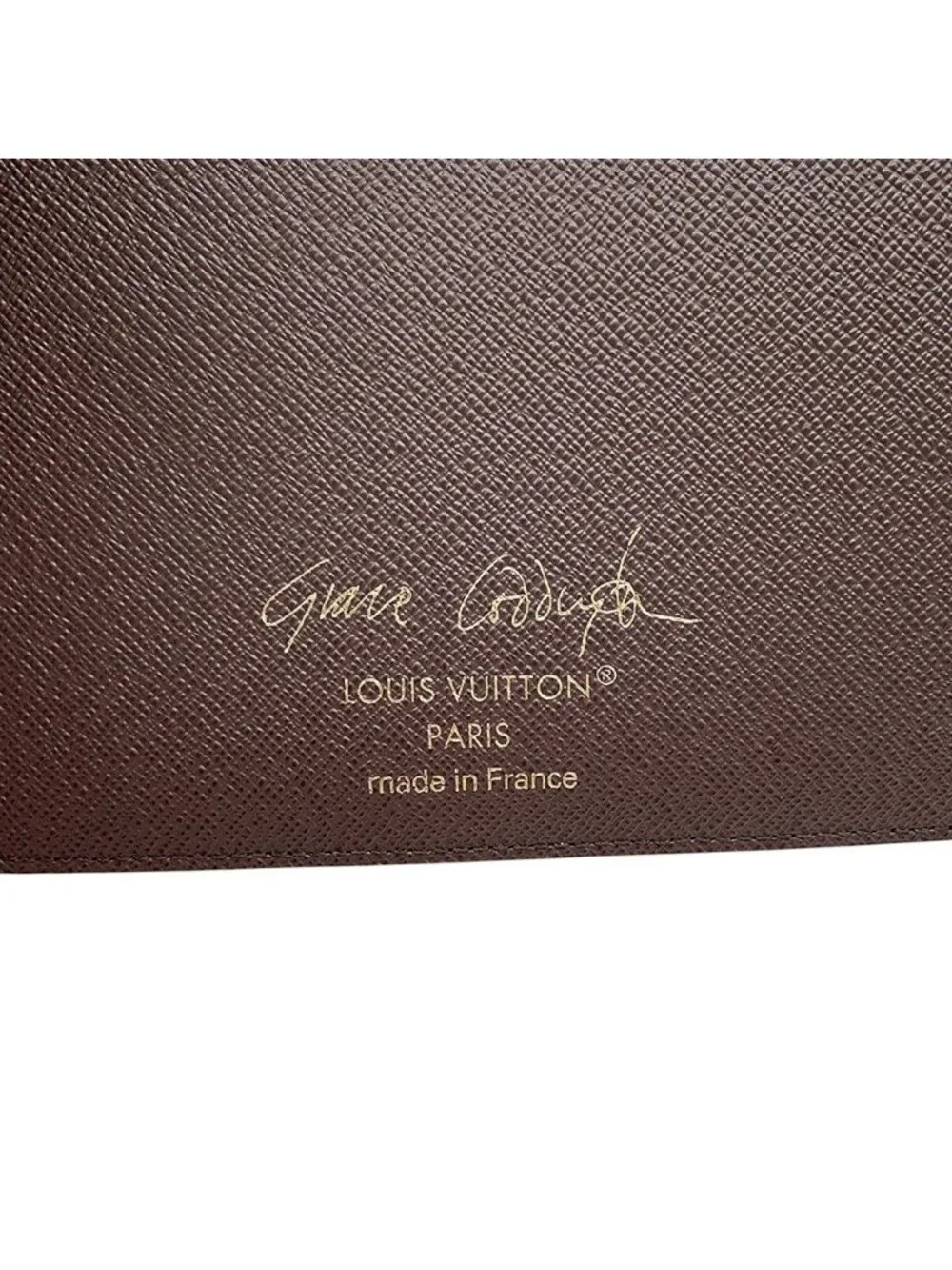 Louis Vuitton Notebook Cover Monogram Agenda Bureau MM Diary Gray Coddington